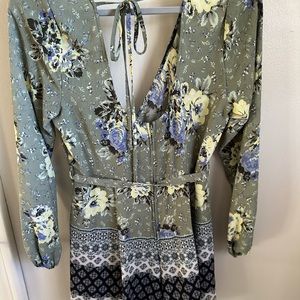 Francesca’s Long Sleeve Romper